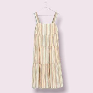 Madewell Striped Midi Dress - Multicolor